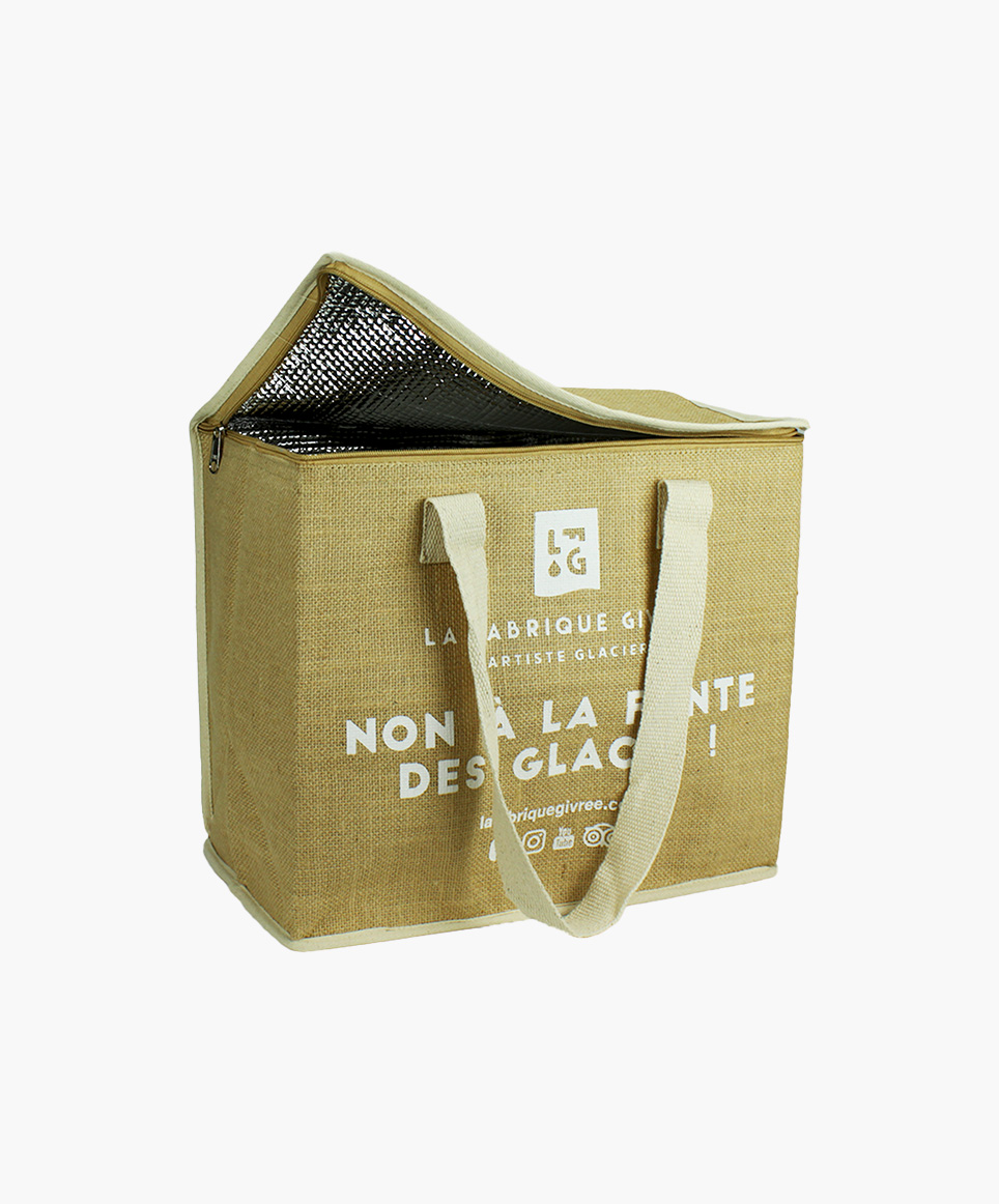 Sacs isothermes réutilisables polyester